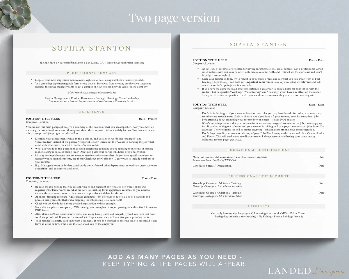 STYLISH ADMINISTRATIVE ASSISTANT CV TEMPLATE SOPHIA STANTON 3 STYLISH ADMINISTRATIVE ASSISTANT CV TEMPLATE SOPHIA STANTON