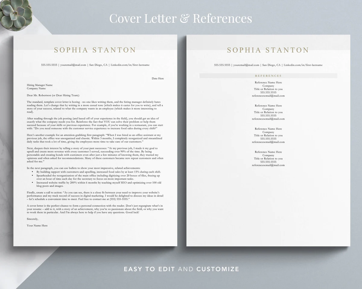 STYLISH ADMINISTRATIVE ASSISTANT CV TEMPLATE SOPHIA STANTON 4 STYLISH ADMINISTRATIVE ASSISTANT CV TEMPLATE SOPHIA STANTON