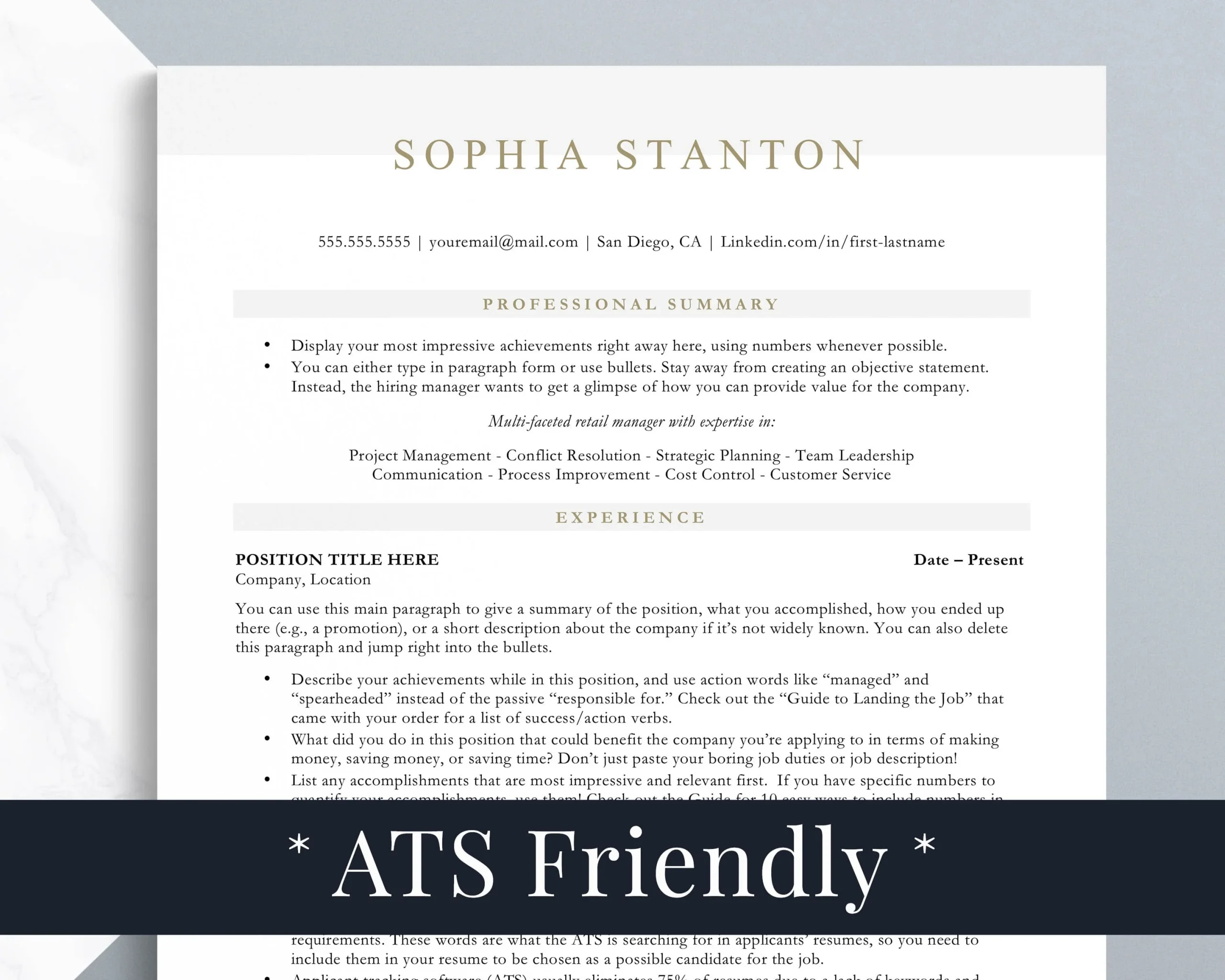 STYLISH ADMINISTRATIVE ASSISTANT CV TEMPLATE SOPHIA STANTON 9 STYLISH ADMINISTRATIVE ASSISTANT CV TEMPLATE SOPHIA STANTON