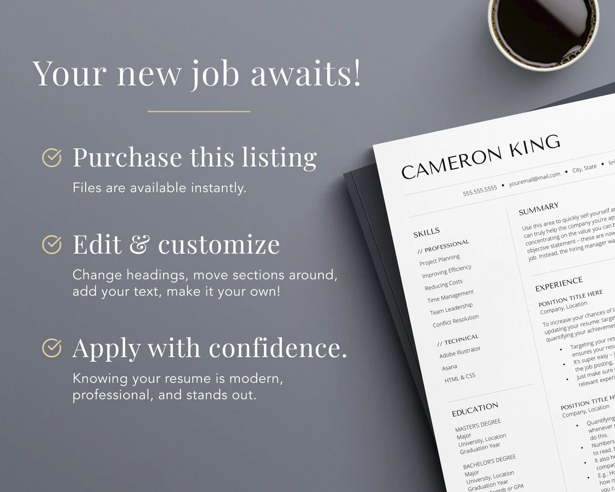 CREATIVE ARTIST RESUME TEMPLATE CAMERON KING 5 CREATIVE ARTIST RESUME TEMPLATE CAMERON KING