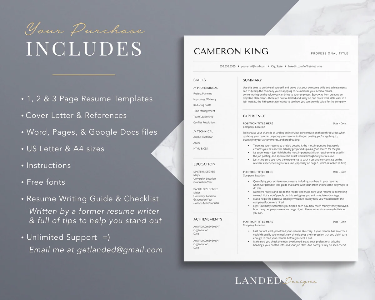 CREATIVE ARTIST RESUME TEMPLATE CAMERON KING 6 CREATIVE ARTIST RESUME TEMPLATE CAMERON KING