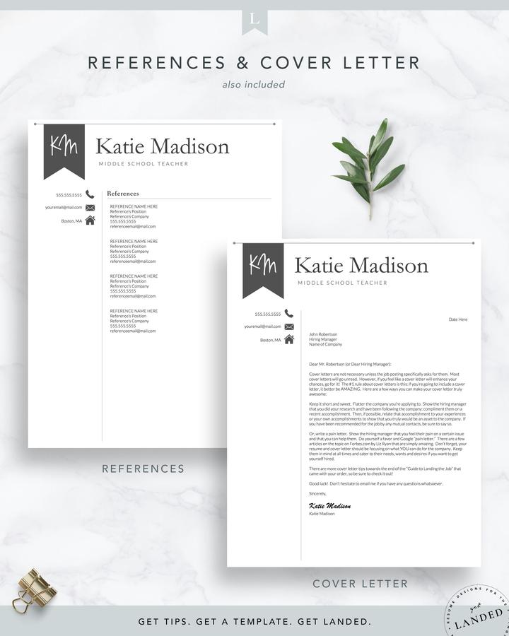 TEACHING PROFESSION RESUME TEMPLATE KATIE MADISON 5 Teaching Profession Resume Template Katie Madison
