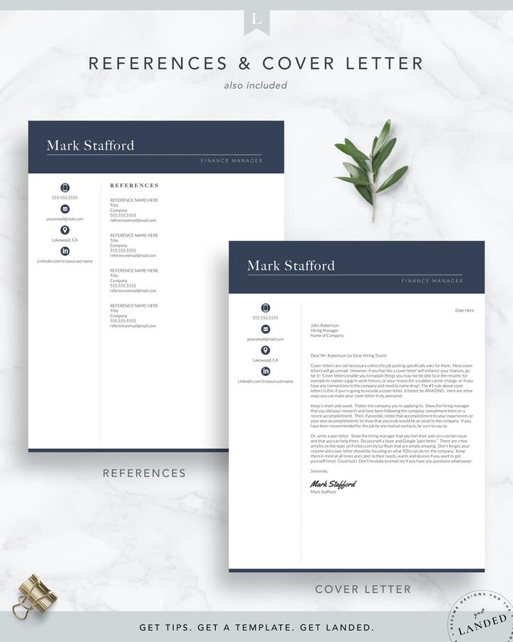 SMART FINANCE MANAGER RESUME TEMPLATE MARK STAFFORD 8 Smart Finance Manager Resume Template Mark Stafford