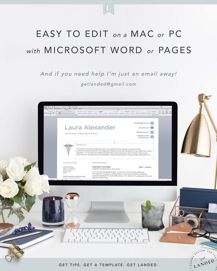 Nursing Resume Template - Laura alexander 2