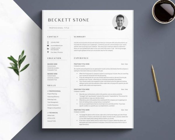 PROFESSIONAL BUSINESS ANALYST RESUME TEMPLATE BECKETT STONE 2