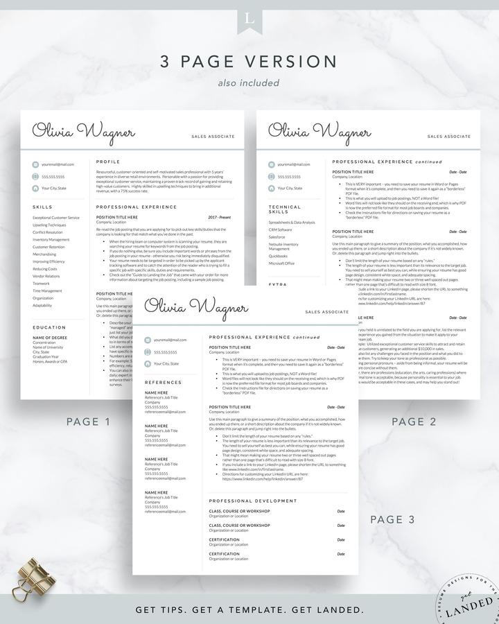 MODERN RETAIL EXECUTIVE RESUME SAMPLE OLIVIA WAGNER 5 retail resume