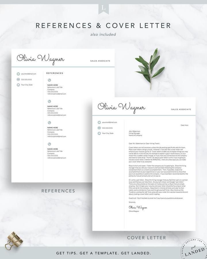 MODERN RETAIL EXECUTIVE RESUME SAMPLE OLIVIA WAGNER 6 retail resume