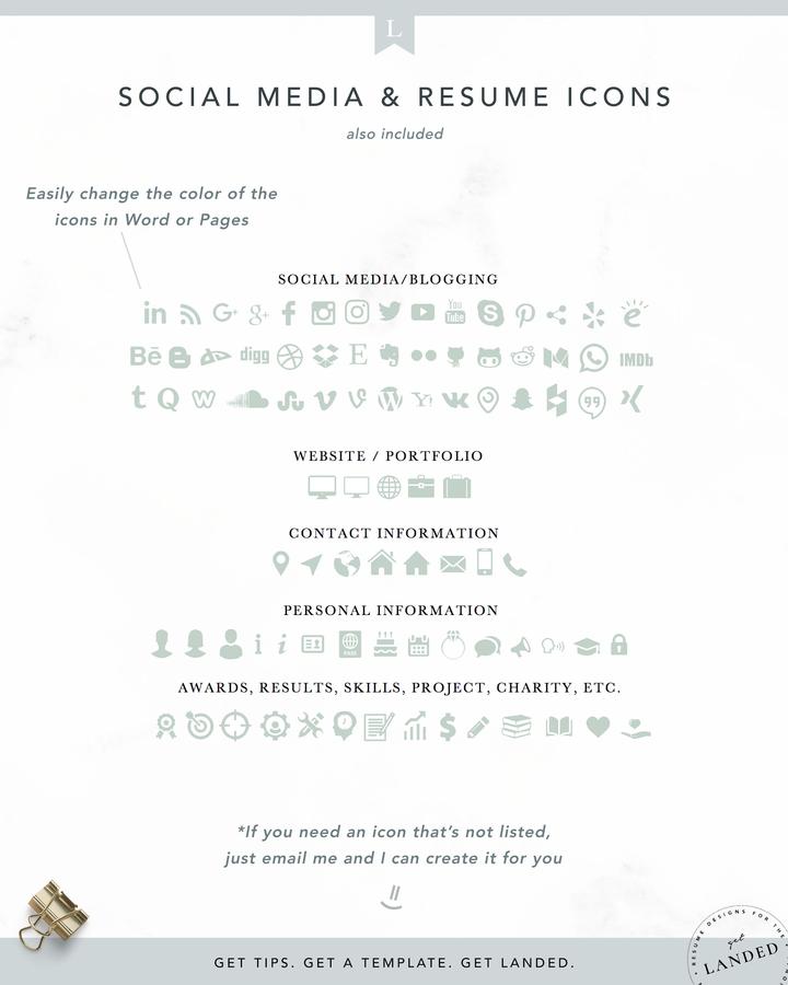 Teacher Resume Template for Word and Pages, Teaching Resume - Summer Hadley