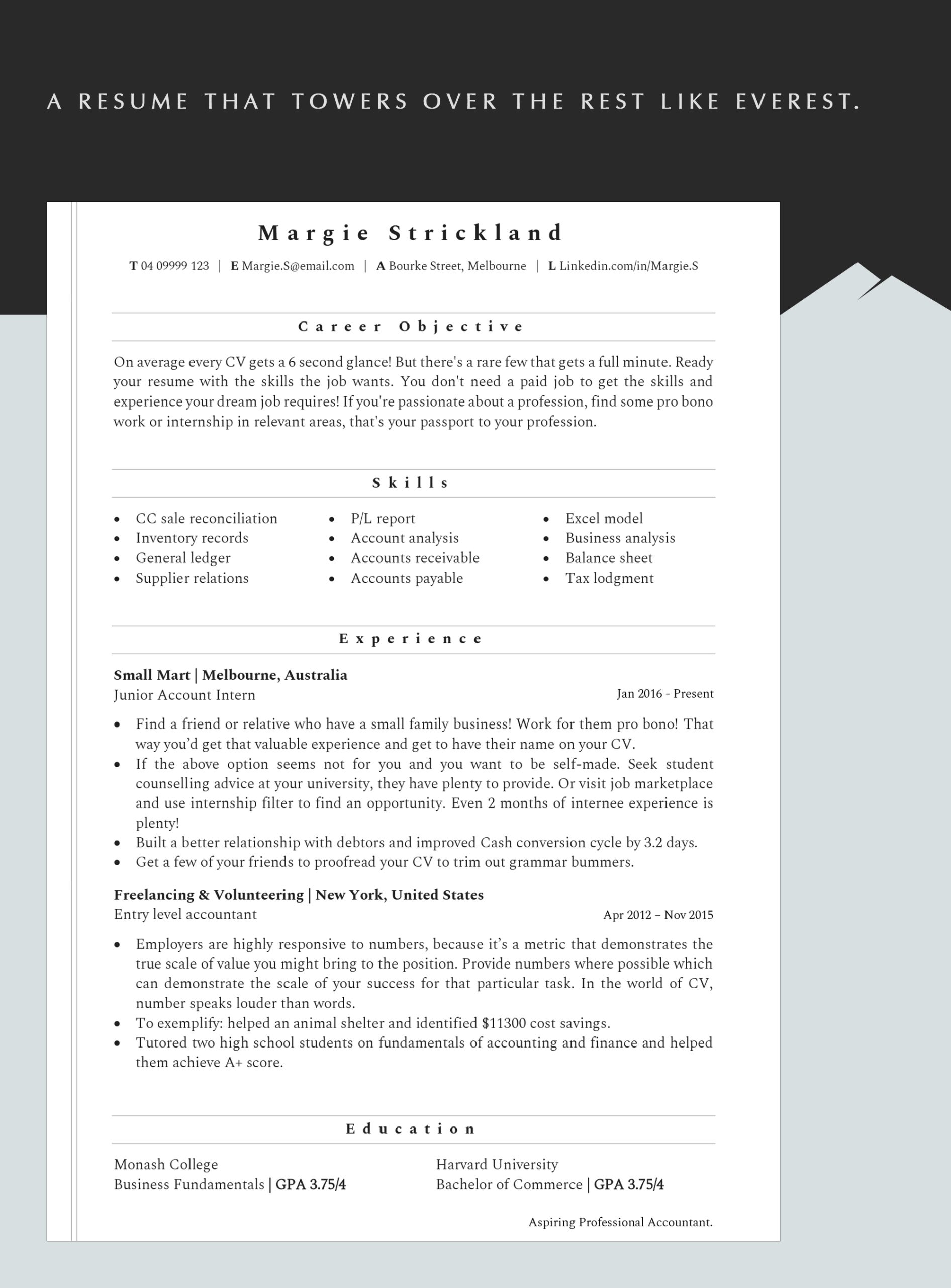 MODERN SALES RESUME TEMPLATE EMILIA SCOTT (Copy) 3 MODERN SALES RESUME TEMPLATE EMILIA SCOTT (Copy)